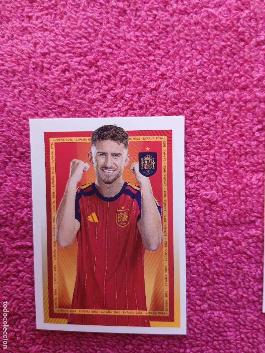 Cromos de f&uacute;tbol: espa&ntilde;a 2026 19 laporte selecci&oacute;n espa&ntilde;ola panini carrefour family mundial de futbol (H)