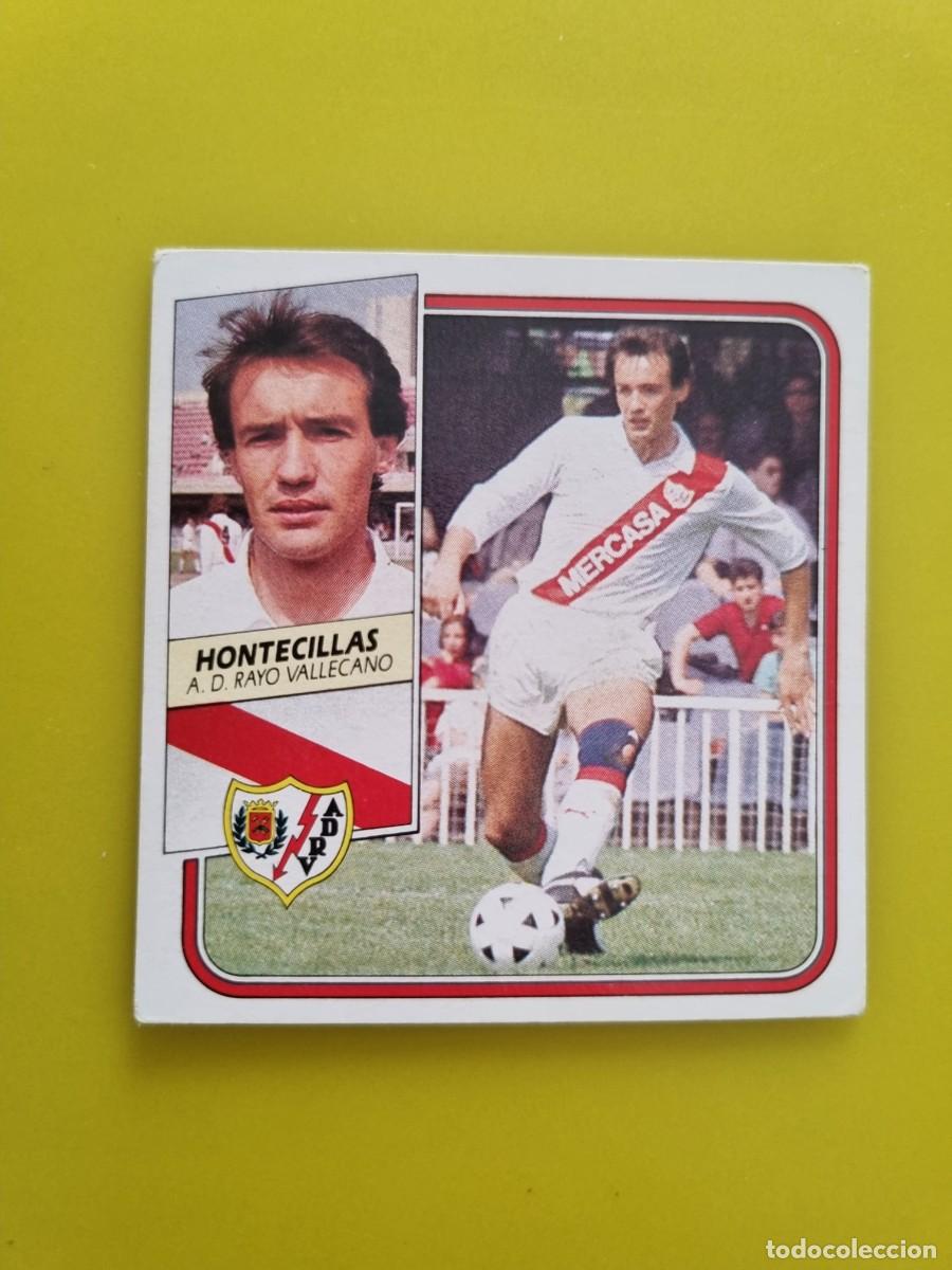 Cromos de f&uacute;tbol: CROMO FUTBOL LIGA ESTE 89 90 1989 1990 NUNCA PEGADO SIN PEGAR HONTECILLAS RAYO VALLECANO AR926