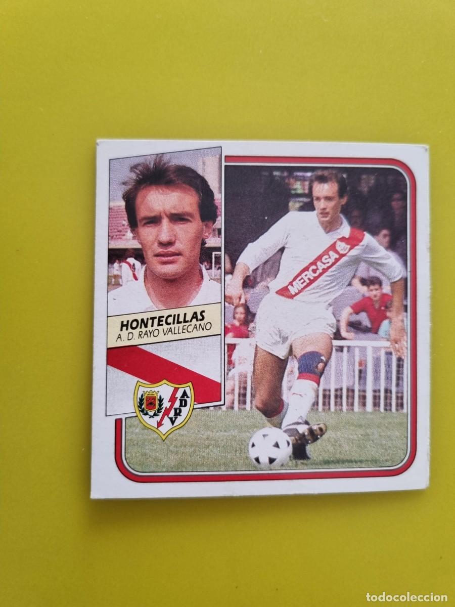 Cromos de f&uacute;tbol: CROMO FUTBOL LIGA ESTE 89 90 1989 1990 NUNCA PEGADO SIN PEGAR HONTECILLAS RAYO VALLECANO AR926