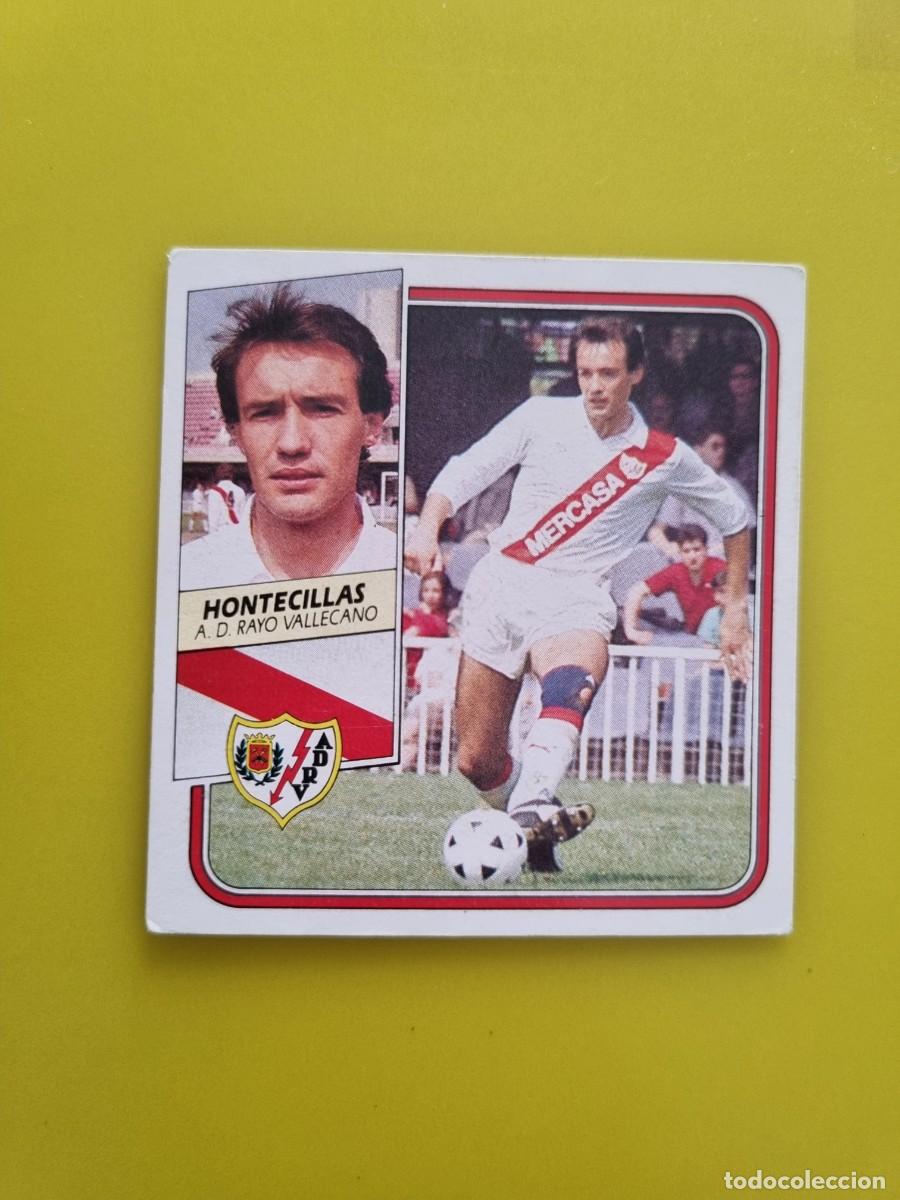 Cromos de f&uacute;tbol: CROMO FUTBOL LIGA ESTE 89 90 1989 1990 NUNCA PEGADO SIN PEGAR HONTECILLAS RAYO VALLECANO AR926
