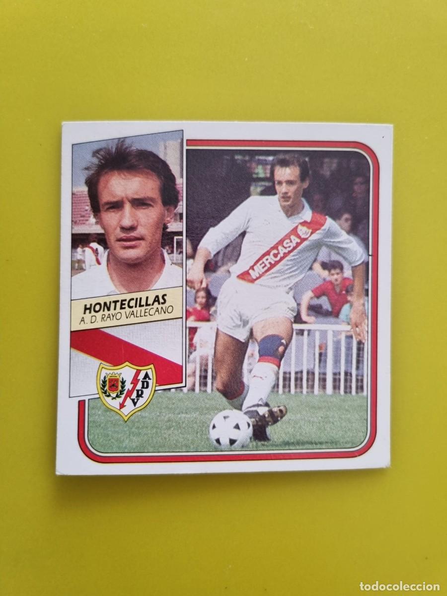 Cromos de f&uacute;tbol: CROMO FUTBOL LIGA ESTE 89 90 1989 1990 NUNCA PEGADO SIN PEGAR HONTECILLAS RAYO VALLECANO AR926