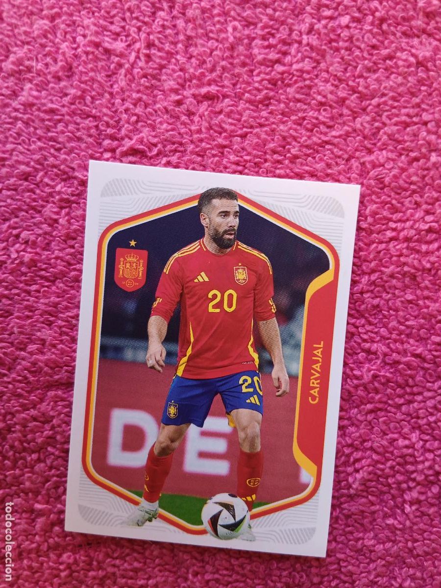 Cromos de f&uacute;tbol: espa&ntilde;a 2026 16 carvajal selecci&oacute;n espa&ntilde;ola panini carrefour family mundial de futbol (H)