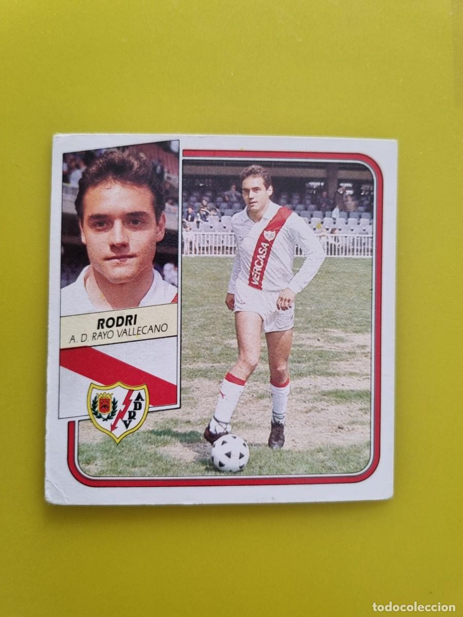 Cromos de f&uacute;tbol: CROMO FUTBOL LIGA ESTE 89 90 1989 1990 NUNCA PEGADO SIN PEGAR RODRI RAYO VALLECANO AR926