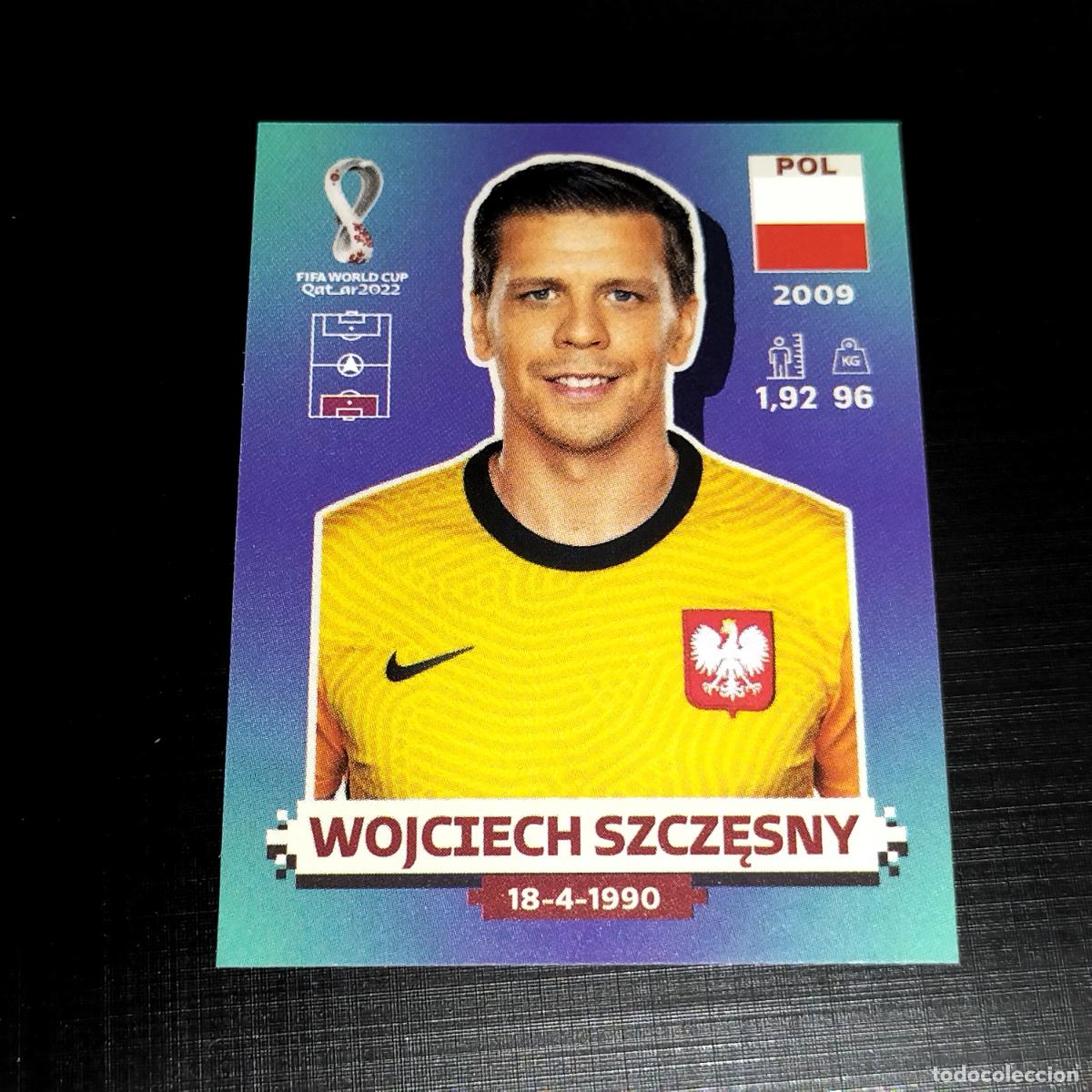 Cromos de f&uacute;tbol: POL 3 WOJCIECH SZCZESNY POLONIA CROMOS STICKER MUNDIAL QTAR 22 2022 FIFA WORLD CUP PANINI