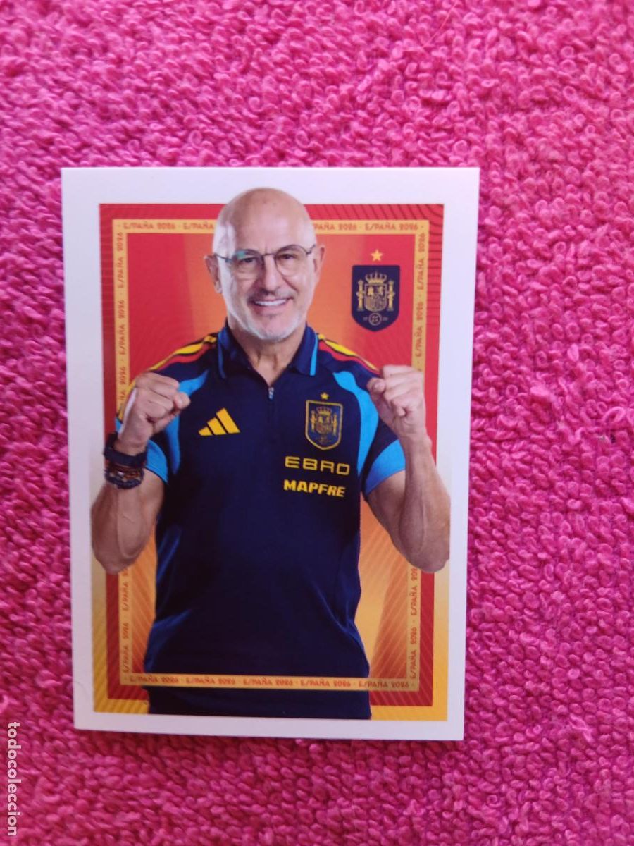Cromos de f&uacute;tbol: espa&ntilde;a 2026 7 de la fuente selecci&oacute;n espa&ntilde;ola panini carrefour family mundial de futbol (H)