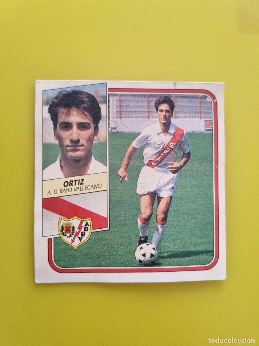 Cromos de f&uacute;tbol: CROMO FUTBOL LIGA ESTE 89 90 1989 1990 NUNCA PEGADO SIN PEGAR ORTIZ RAYO VALLECANO AR926