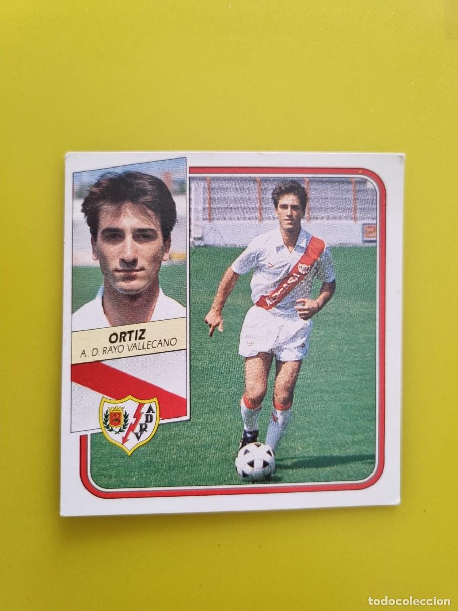 Cromos de f&uacute;tbol: CROMO FUTBOL LIGA ESTE 89 90 1989 1990 NUNCA PEGADO SIN PEGAR ORTIZ RAYO VALLECANO AR926