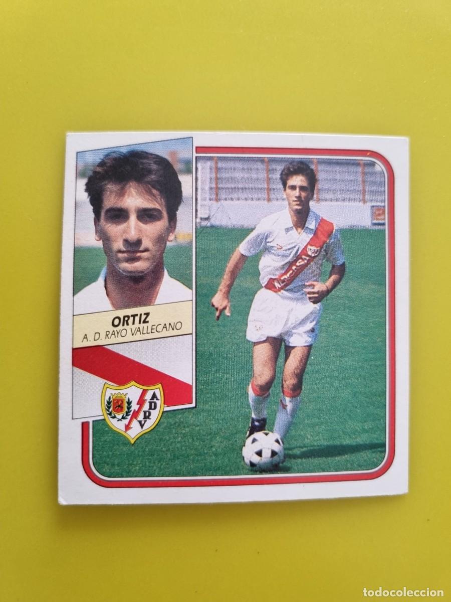 Cromos de f&uacute;tbol: CROMO FUTBOL LIGA ESTE 89 90 1989 1990 NUNCA PEGADO SIN PEGAR ORTIZ RAYO VALLECANO AR926