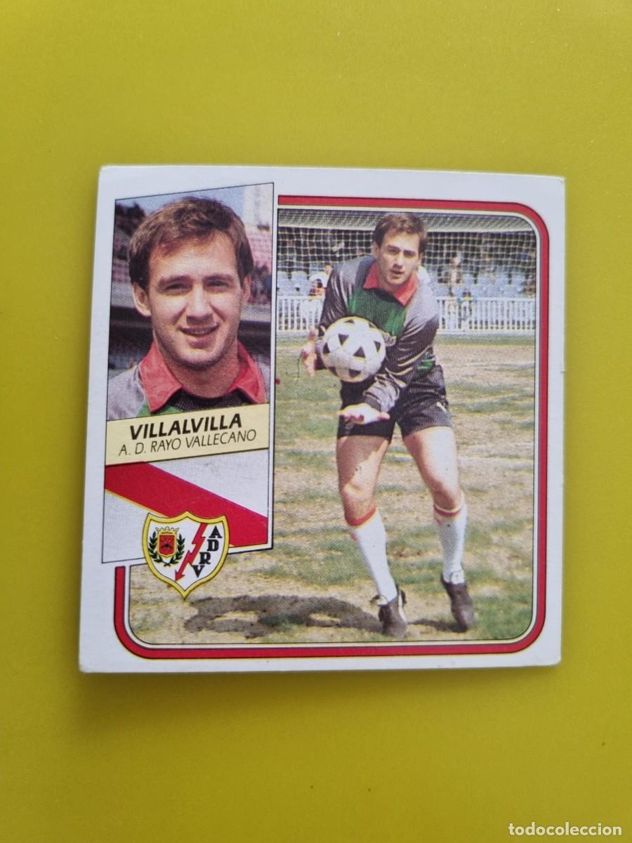 Cromos de f&uacute;tbol: CROMO FUTBOL LIGA ESTE 89 90 1989 1990 NUNCA PEGADO SIN PEGAR VILLALVILLA RAYO VALLECANO AR926