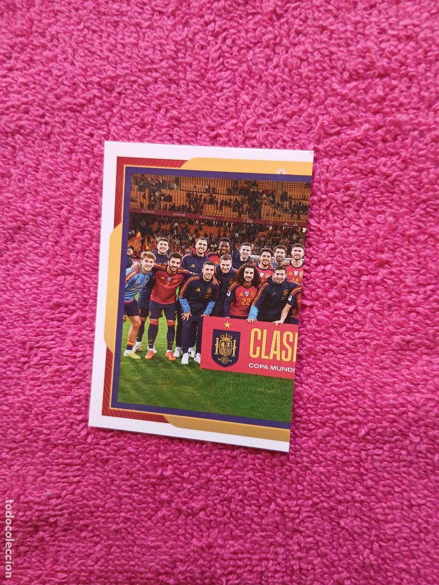 Cromos de f&uacute;tbol: espa&ntilde;a 2026 2 plantilla selecci&oacute;n espa&ntilde;ola panini carrefour family mundial de futbol (H)