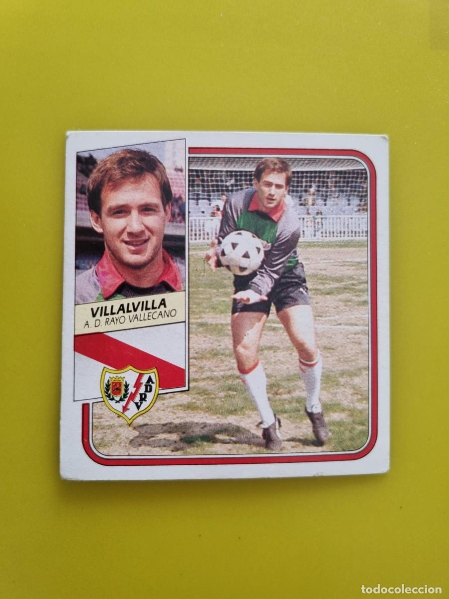 Cromos de f&uacute;tbol: CROMO FUTBOL LIGA ESTE 89 90 1989 1990 NUNCA PEGADO SIN PEGAR VILLALVILLA RAYO VALLECANO AR926