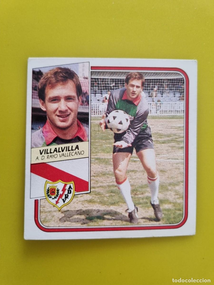 Cromos de f&uacute;tbol: CROMO FUTBOL LIGA ESTE 89 90 1989 1990 NUNCA PEGADO SIN PEGAR VILLALVILLA RAYO VALLECANO AR926