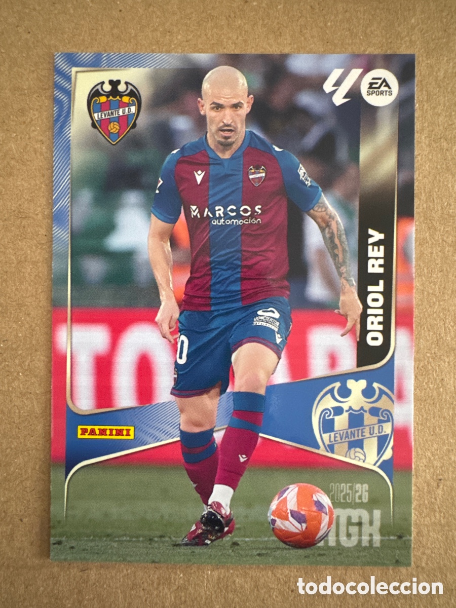 Cromos de f&uacute;tbol: # 207 Oriol Rey Levante Megacracks 25 26 2025 2026 MGK