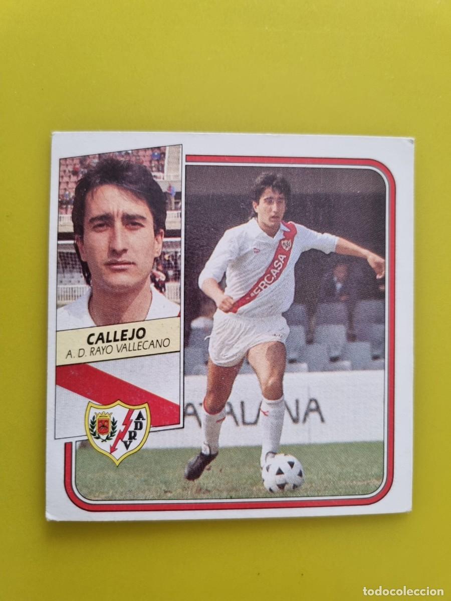 Cromos de f&uacute;tbol: CROMO FUTBOL LIGA ESTE 89 90 1989 1990 NUNCA PEGADO SIN PEGAR CALLEJO RAYO VALLECANO AR926