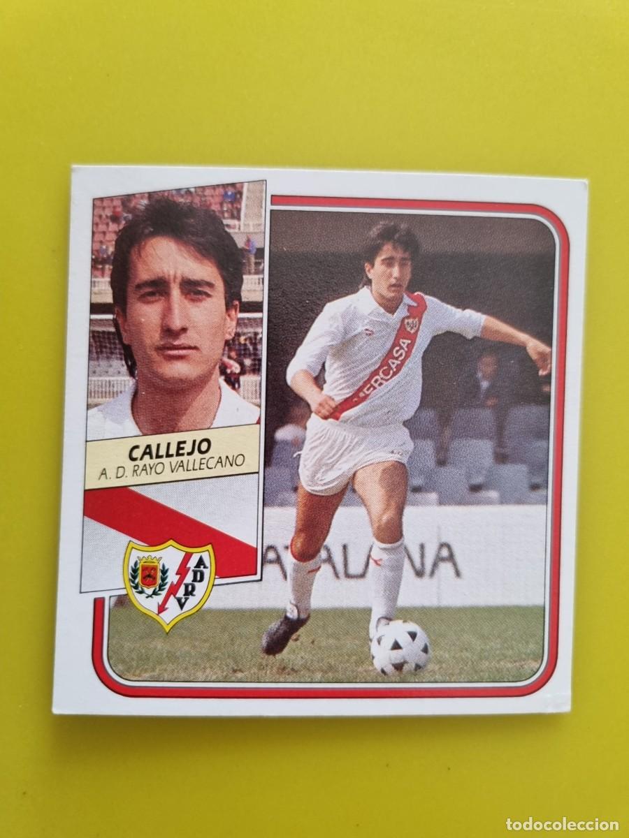 Cromos de f&uacute;tbol: CROMO FUTBOL LIGA ESTE 89 90 1989 1990 NUNCA PEGADO SIN PEGAR CALLEJO RAYO VALLECANO AR926