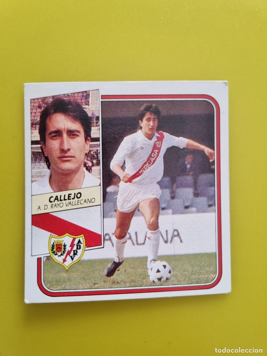 Cromos de f&uacute;tbol: CROMO FUTBOL LIGA ESTE 89 90 1989 1990 NUNCA PEGADO SIN PEGAR CALLEJO RAYO VALLECANO AR926