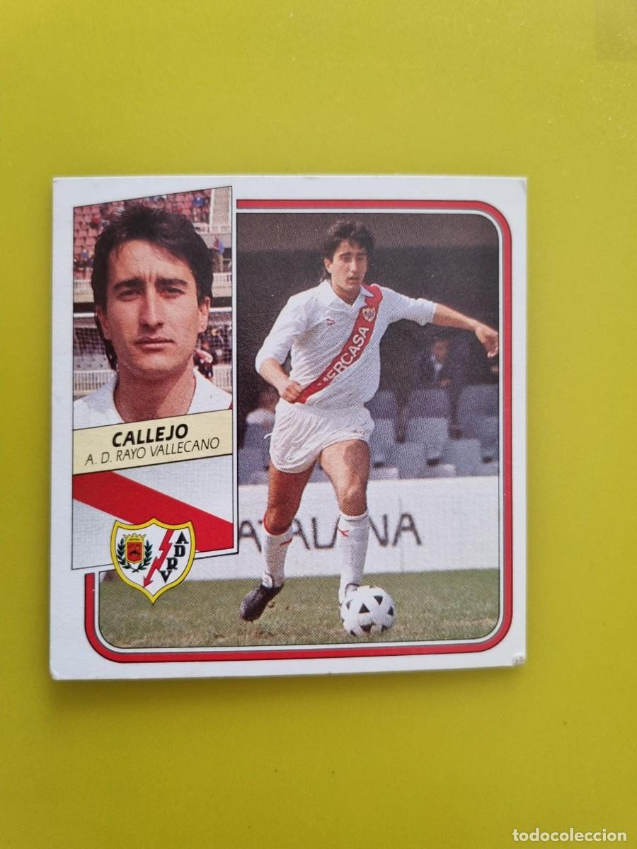 Cromos de f&uacute;tbol: CROMO FUTBOL LIGA ESTE 89 90 1989 1990 NUNCA PEGADO SIN PEGAR CALLEJO RAYO VALLECANO AR926