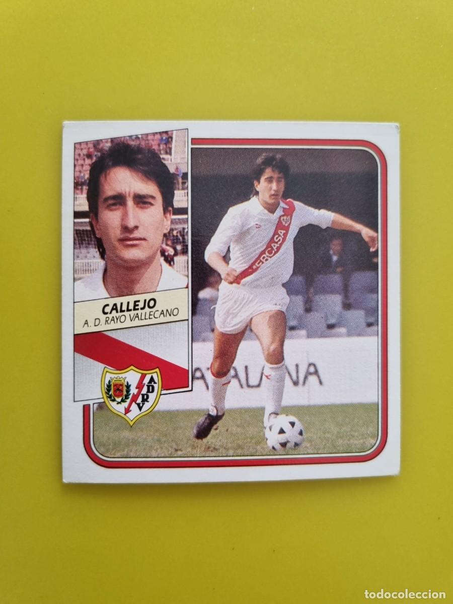 Cromos de f&uacute;tbol: CROMO FUTBOL LIGA ESTE 89 90 1989 1990 NUNCA PEGADO SIN PEGAR CALLEJO RAYO VALLECANO AR926