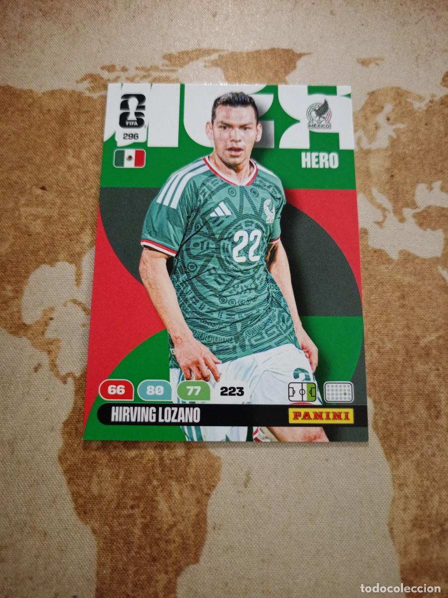 Cromos de f&uacute;tbol: M&eacute;xico 296 HIRVING LOZANO Adrenalyn WORLD Cup 2026