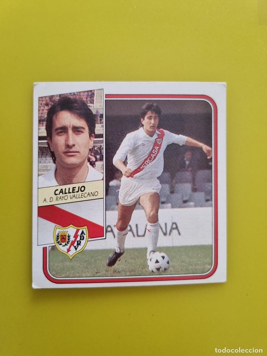 Cromos de f&uacute;tbol: CROMO FUTBOL LIGA ESTE 89 90 1989 1990 NUNCA PEGADO SIN PEGAR CALLEJO RAYO VALLECANO AR926