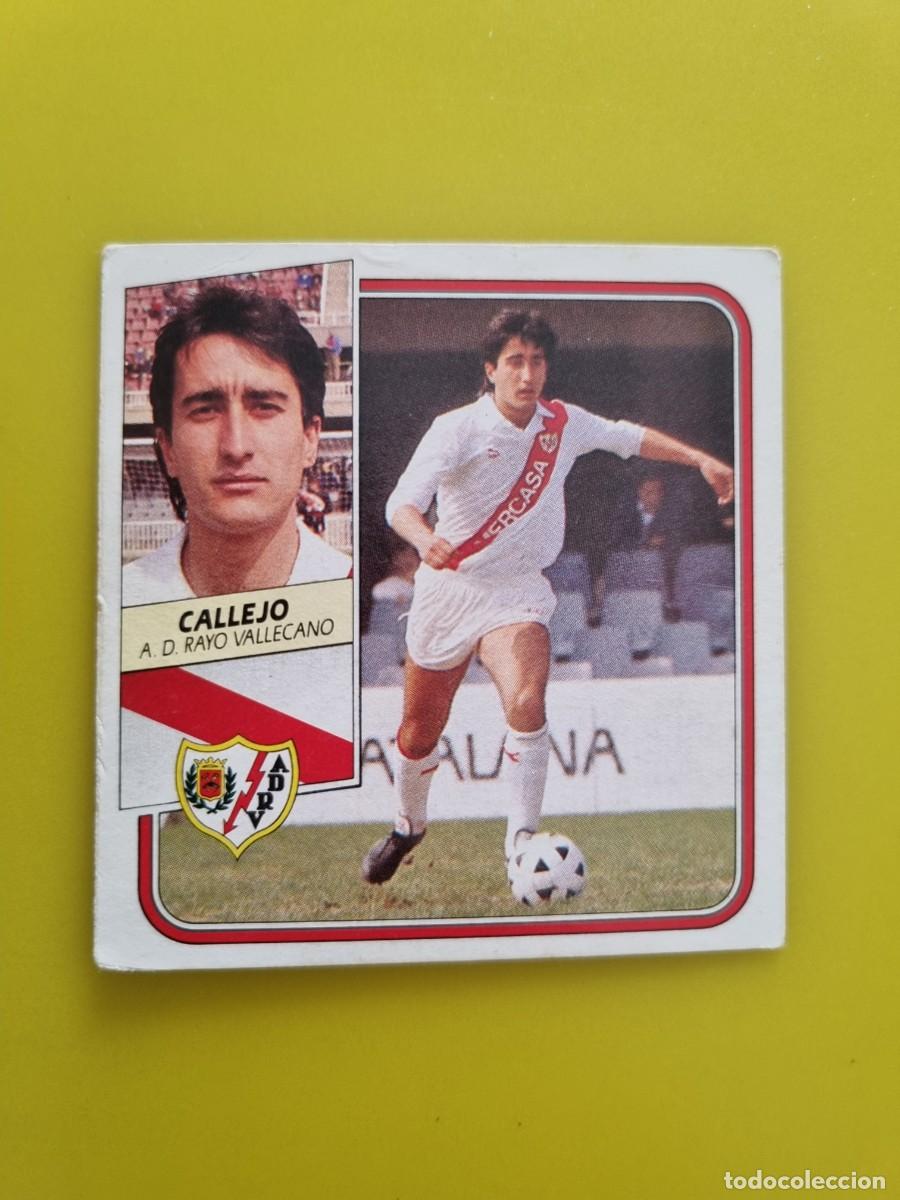 Cromos de f&uacute;tbol: CROMO FUTBOL LIGA ESTE 89 90 1989 1990 NUNCA PEGADO SIN PEGAR CALLEJO RAYO VALLECANO AR926