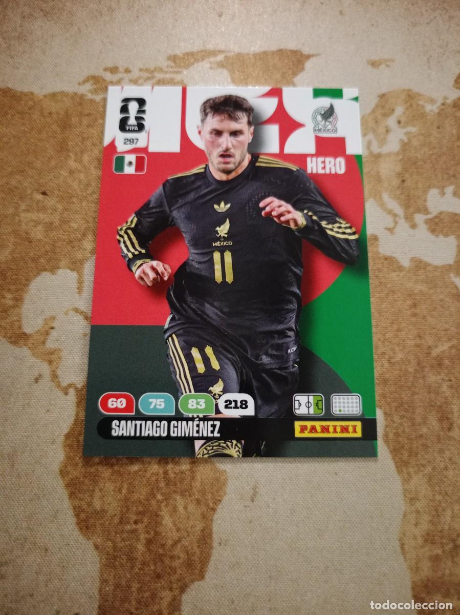 Cromos de f&uacute;tbol: M&eacute;xico 297 SANTIAGO GIM&Eacute;NEZ Adrenalyn WORLD Cup 2026
