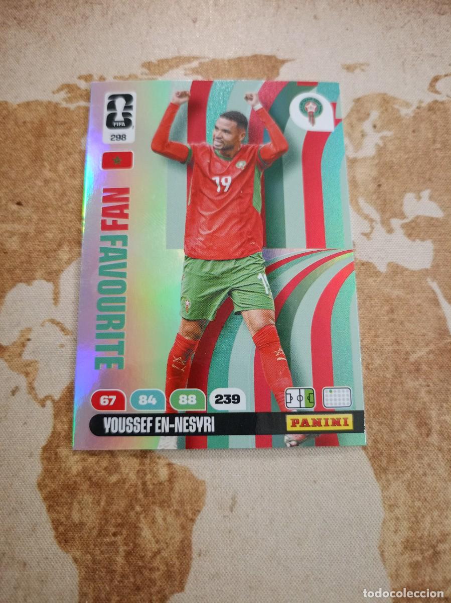 Cromos de f&uacute;tbol: Marruecos 298 YOUSSEF EN-NESYRI Adrenalyn WORLD Cup 2026
