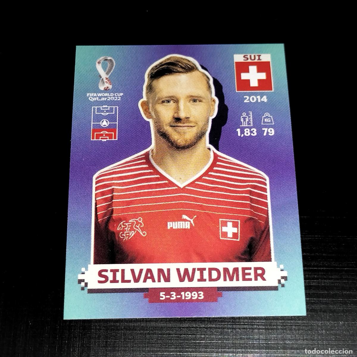 Cromos de Futebol: SUI 10 SILVAN WIDMER SUIZA CROMOS STICKER MUNDIAL QTAR 22 2022 FIFA WORLD CUP PANINI