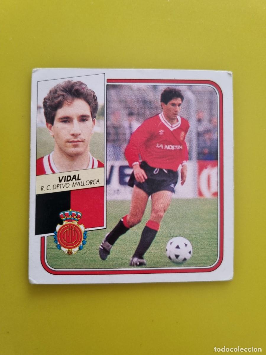 Cromos de Futebol: CROMO FUTBOL LIGA ESTE 89 90 1989 1990 NUNCA PEGADO SIN PEGAR VIDAL RCD MALLORCA AR926