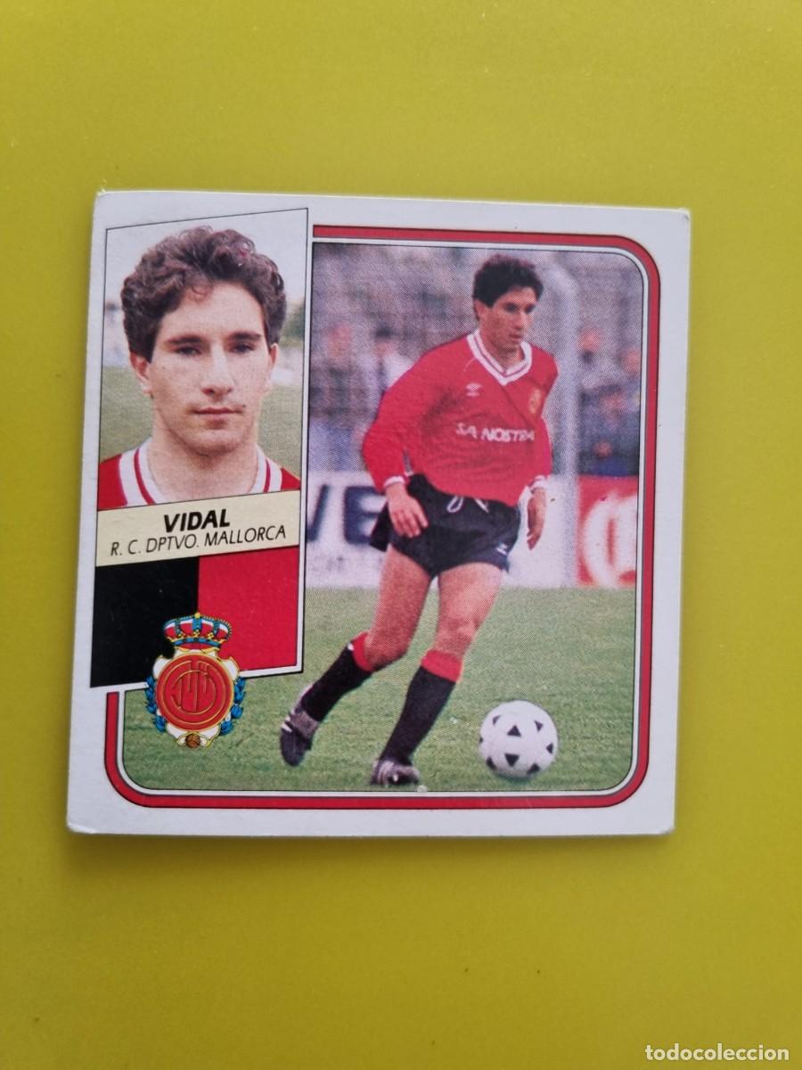 Cromos de Futebol: CROMO FUTBOL LIGA ESTE 89 90 1989 1990 NUNCA PEGADO SIN PEGAR VIDAL RCD MALLORCA AR926