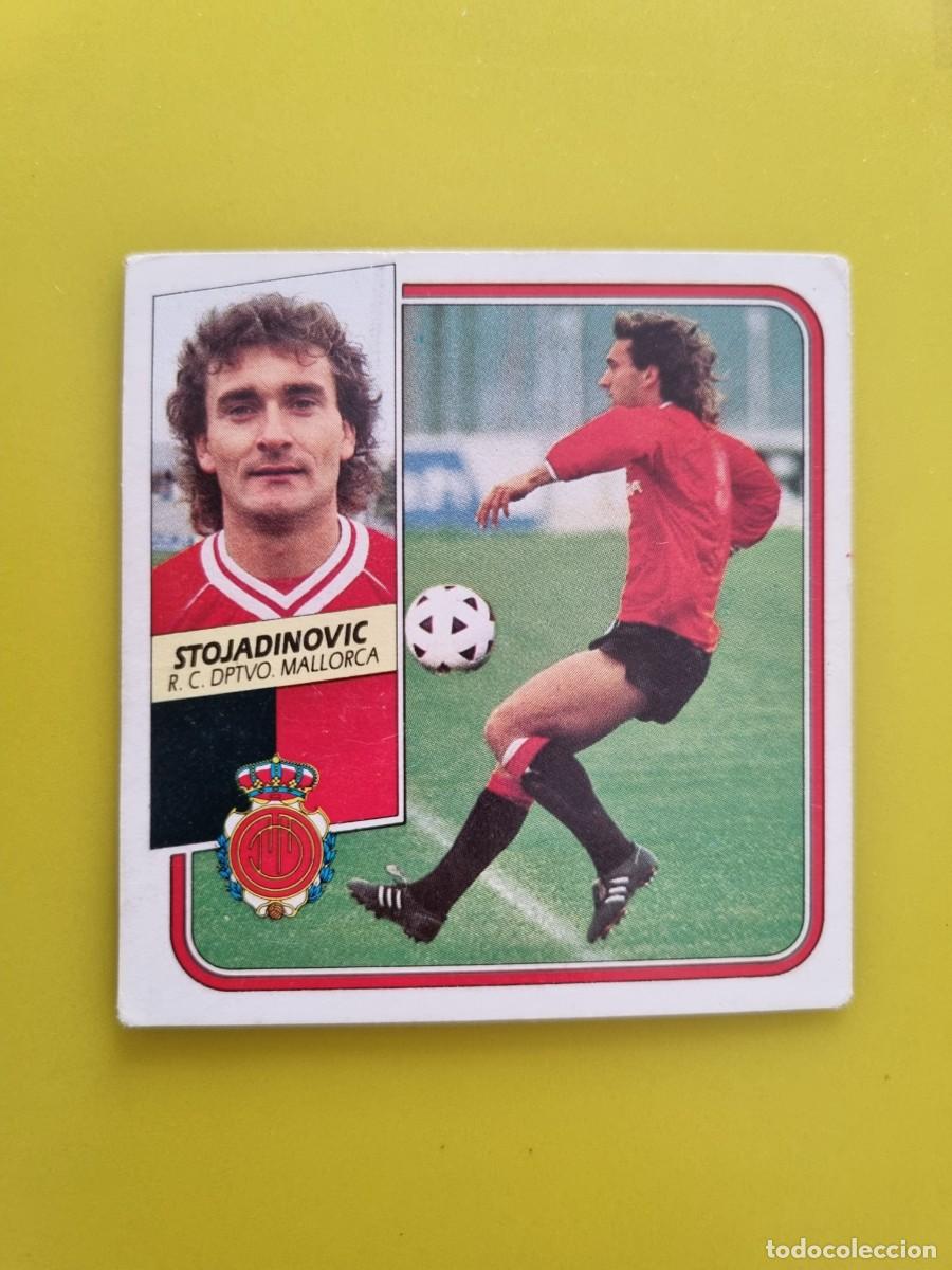 Cromos de f&uacute;tbol: CROMO FUTBOL LIGA ESTE 89 90 1989 1990 NUNCA PEGADO SIN PEGAR STOJADINOVIC RCD MALLORCA AR926