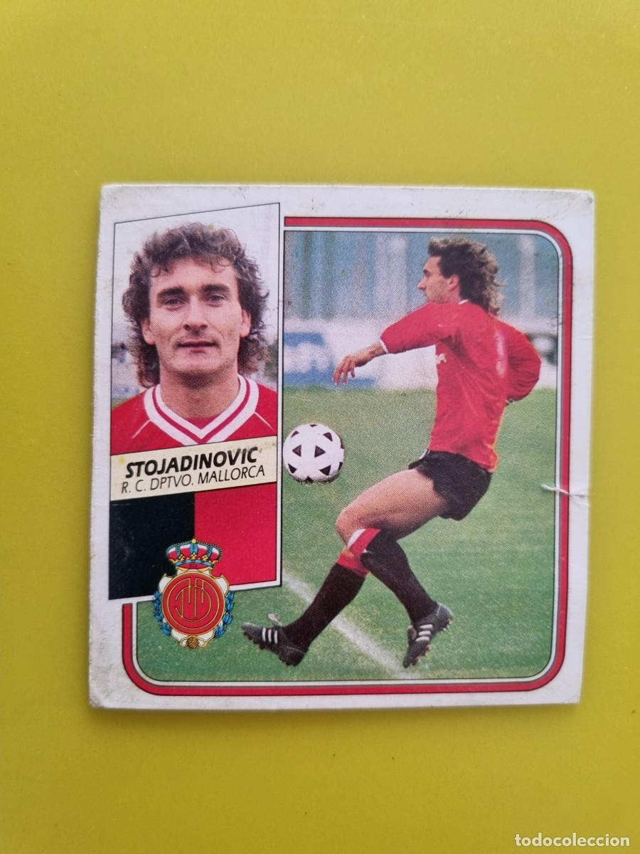 Cromos de f&uacute;tbol: CROMO LIGA ESTE 89 90 1989 1990 NUNCA PEGADO SIN PEGAR STOJADINOVIC RCD MALLORCA LEER AR926