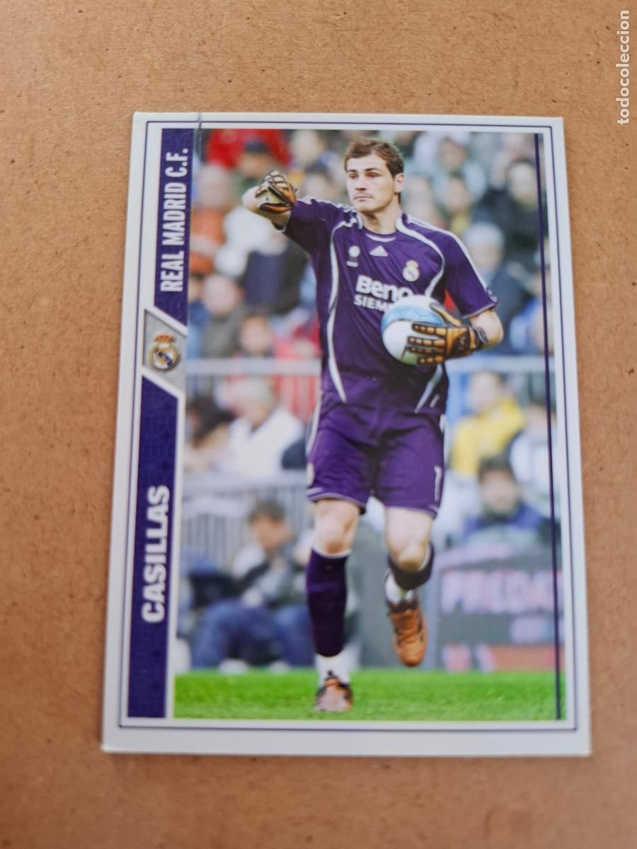 Cromos de f&uacute;tbol: MUNDICROMO 2007 2008 07 08 - 5 CASILLAS - REAL MADRID