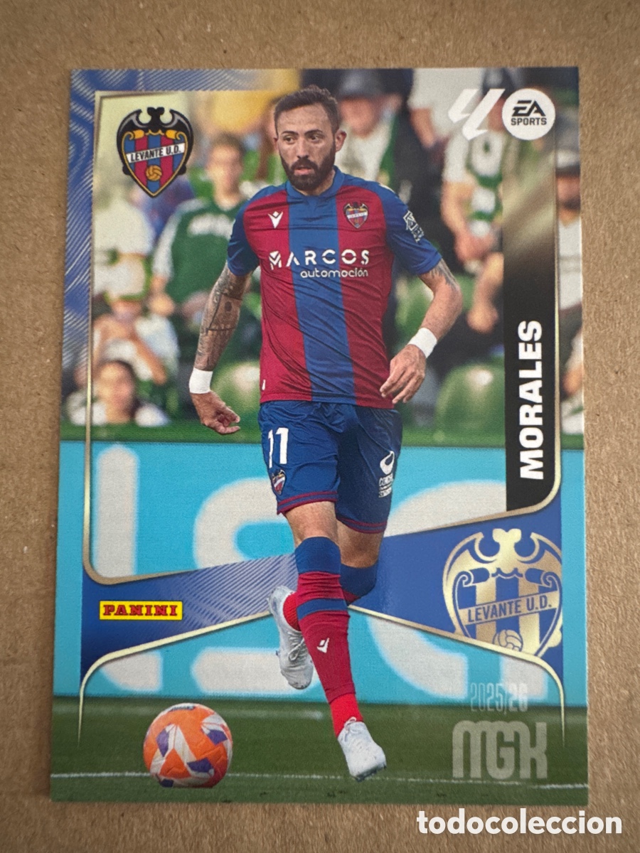 Cromos de f&uacute;tbol: # 216 Morales Levante Megacracks 25 26 2025 2026 MGK