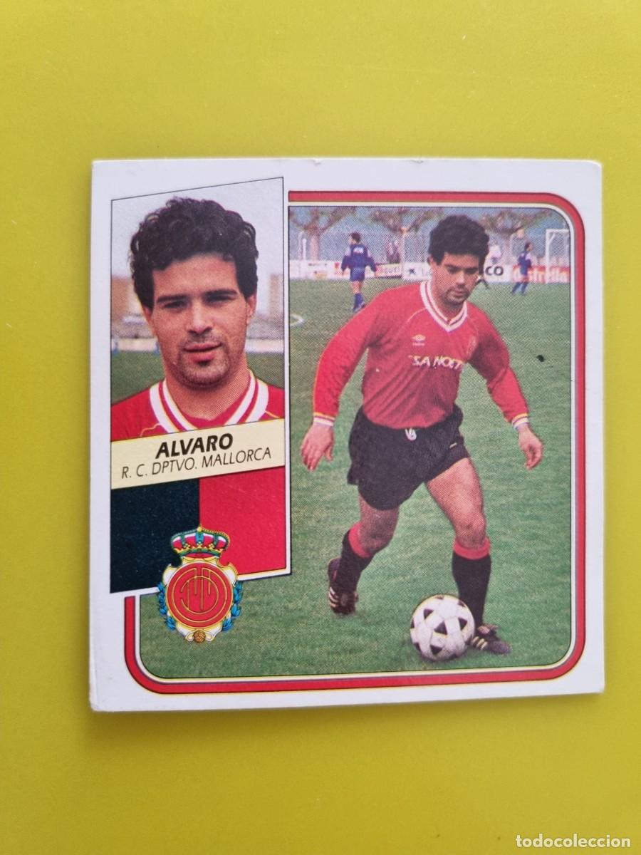Cromos de f&uacute;tbol: CROMO FUTBOL LIGA ESTE 89 90 1989 1990 NUNCA PEGADO SIN PEGAR ALVARO RCD MALLORCA AR926