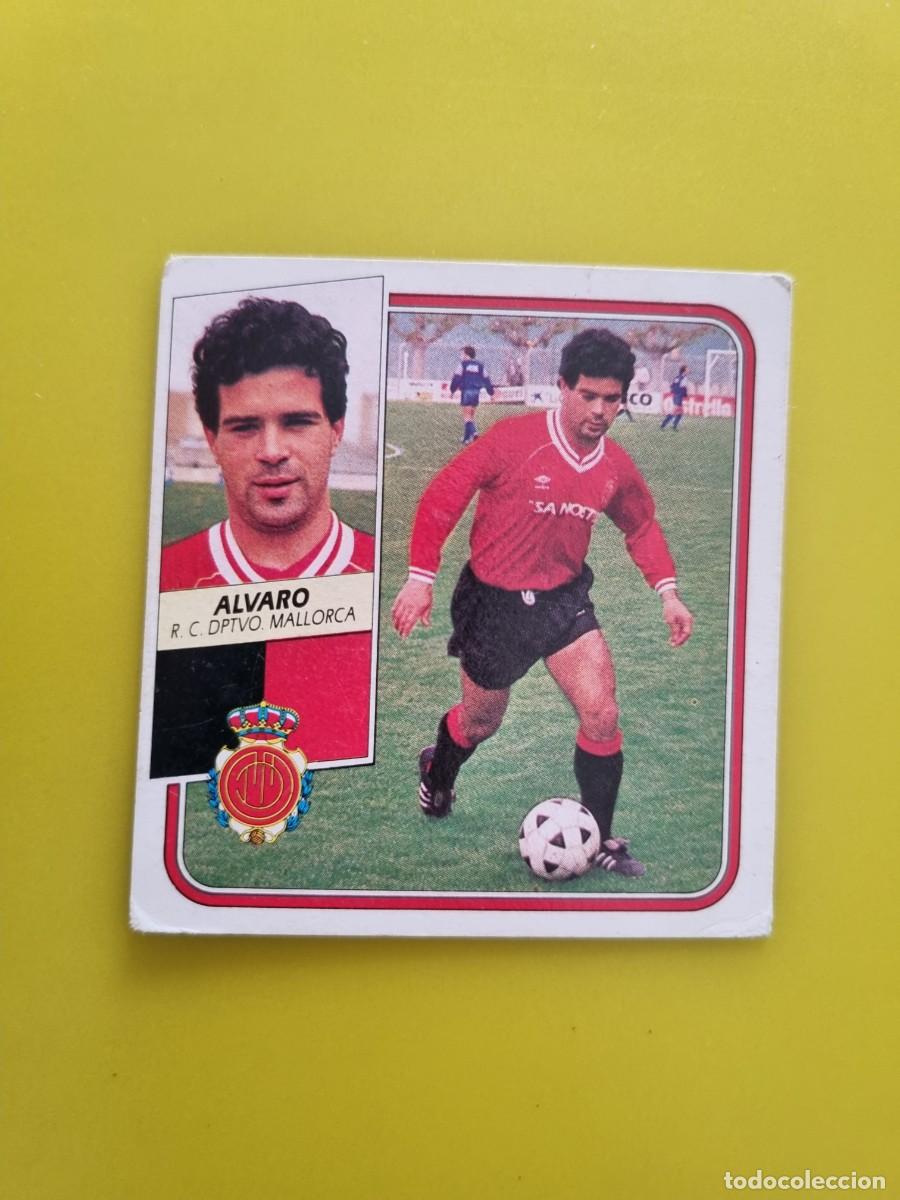 Cromos de f&uacute;tbol: CROMO FUTBOL LIGA ESTE 89 90 1989 1990 NUNCA PEGADO SIN PEGAR ALVARO RCD MALLORCA AR926