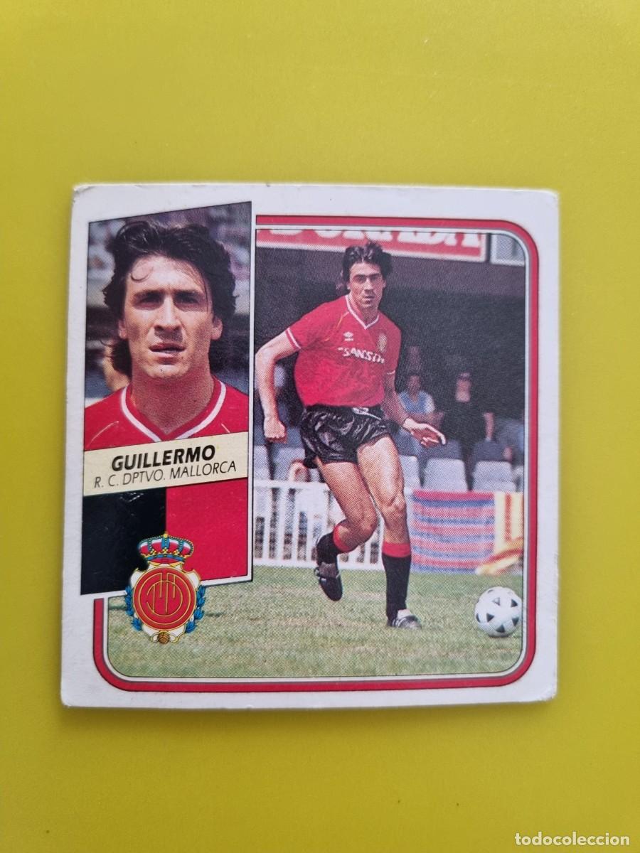 Cromos de f&uacute;tbol: CROMO FUTBOL LIGA ESTE 89 90 1989 1990 NUNCA PEGADO SIN PEGAR GUILLERMO RCD MALLORCA AR926