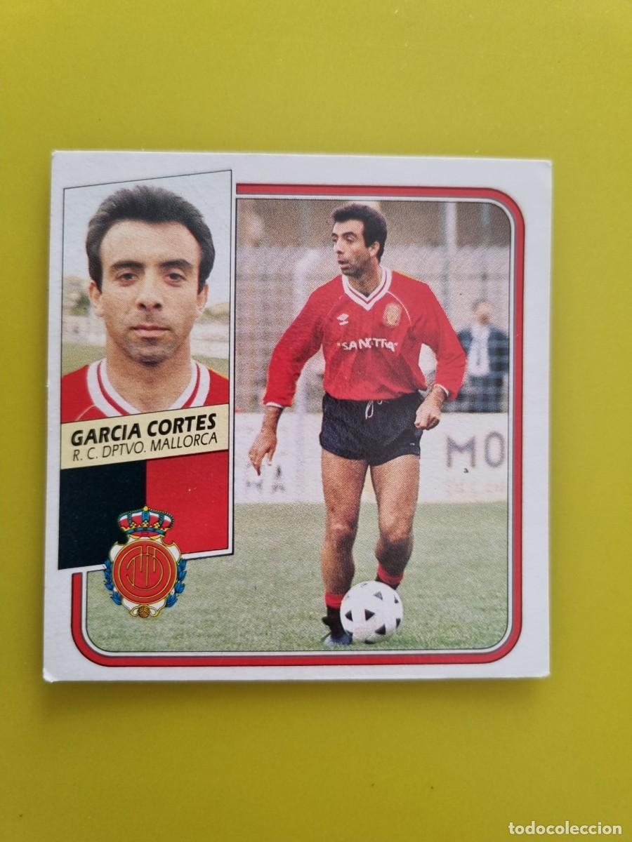 Cromos de f&uacute;tbol: CROMO FUTBOL LIGA ESTE 89 90 1989 1990 NUNCA PEGADO SIN PEGAR GARCIA CORTES RCD MALLORCA AR926