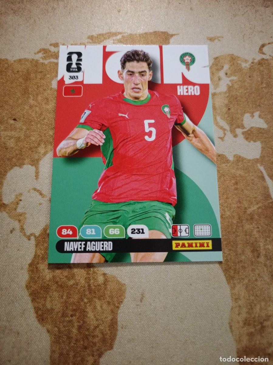 Cromos de f&uacute;tbol: Marruecos 303 NAYLEF AGUERO Adrenalyn WORLD Cup 2026