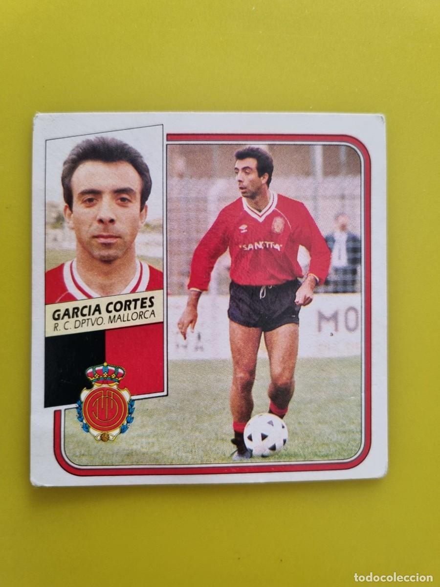 Cromos de f&uacute;tbol: CROMO FUTBOL LIGA ESTE 89 90 1989 1990 NUNCA PEGADO SIN PEGAR GARCIA CORTES RCD MALLORCA AR926