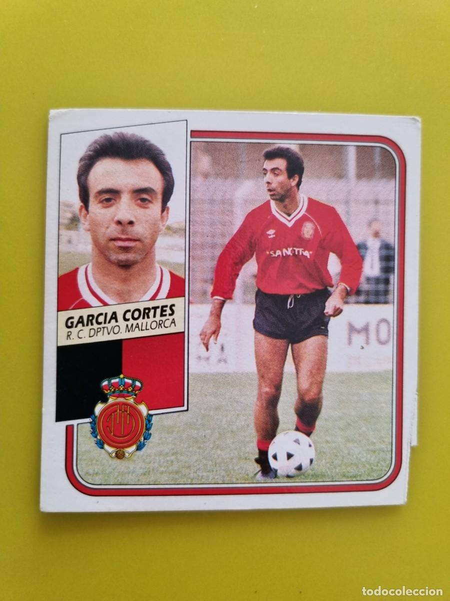 Cromos de f&uacute;tbol: CROMO FUTBOL LIGA ESTE 89 90 1989 1990 NUNCA PEGADO SIN PEGAR GARCIA CORTES RCD MALLORCA AR926