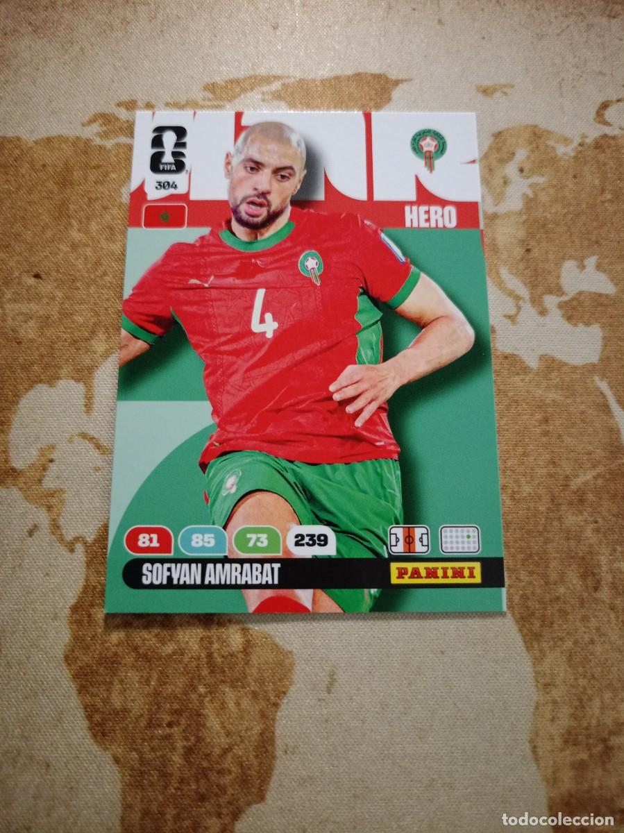 Cromos de f&uacute;tbol: Marruecos 304 SOFYAN AMRABAT Adrenalyn WORLD Cup 2026