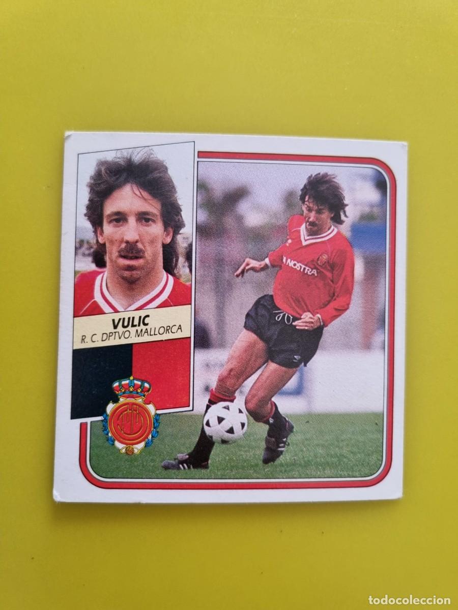 Cromos de Futebol: CROMO FUTBOL LIGA ESTE 89 90 1989 1990 NUNCA PEGADO SIN PEGAR VULIC RCD MALLORCA AR926