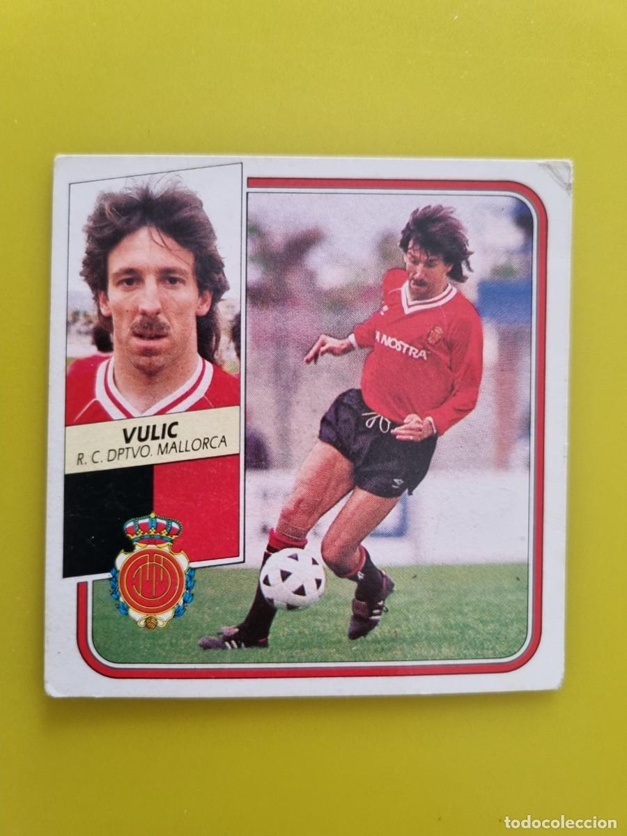 Football Stickers: CROMO FUTBOL LIGA ESTE 89 90 1989 1990 NUNCA PEGADO SIN PEGAR VULIC RCD MALLORCA AR926