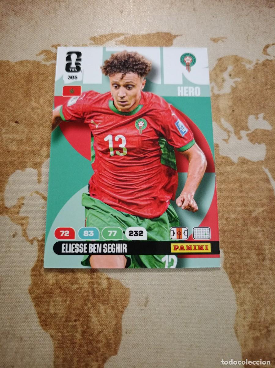 Football Stickers: Marruecos 305 ELIESSE BEN SEGHIR Adrenalyn WORLD Cup 2026