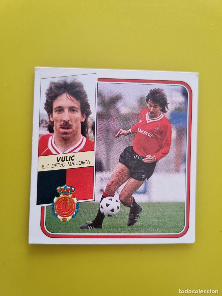 Football Stickers: CROMO FUTBOL LIGA ESTE 89 90 1989 1990 NUNCA PEGADO SIN PEGAR VULIC RCD MALLORCA AR926