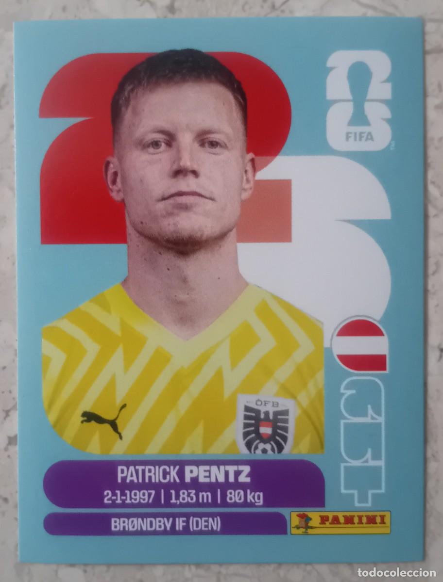 Football Stickers: Figurina Panini 2026 Cromo World Cup Usa Mundial 2026 Patrick Pentz Austria n AUT 3