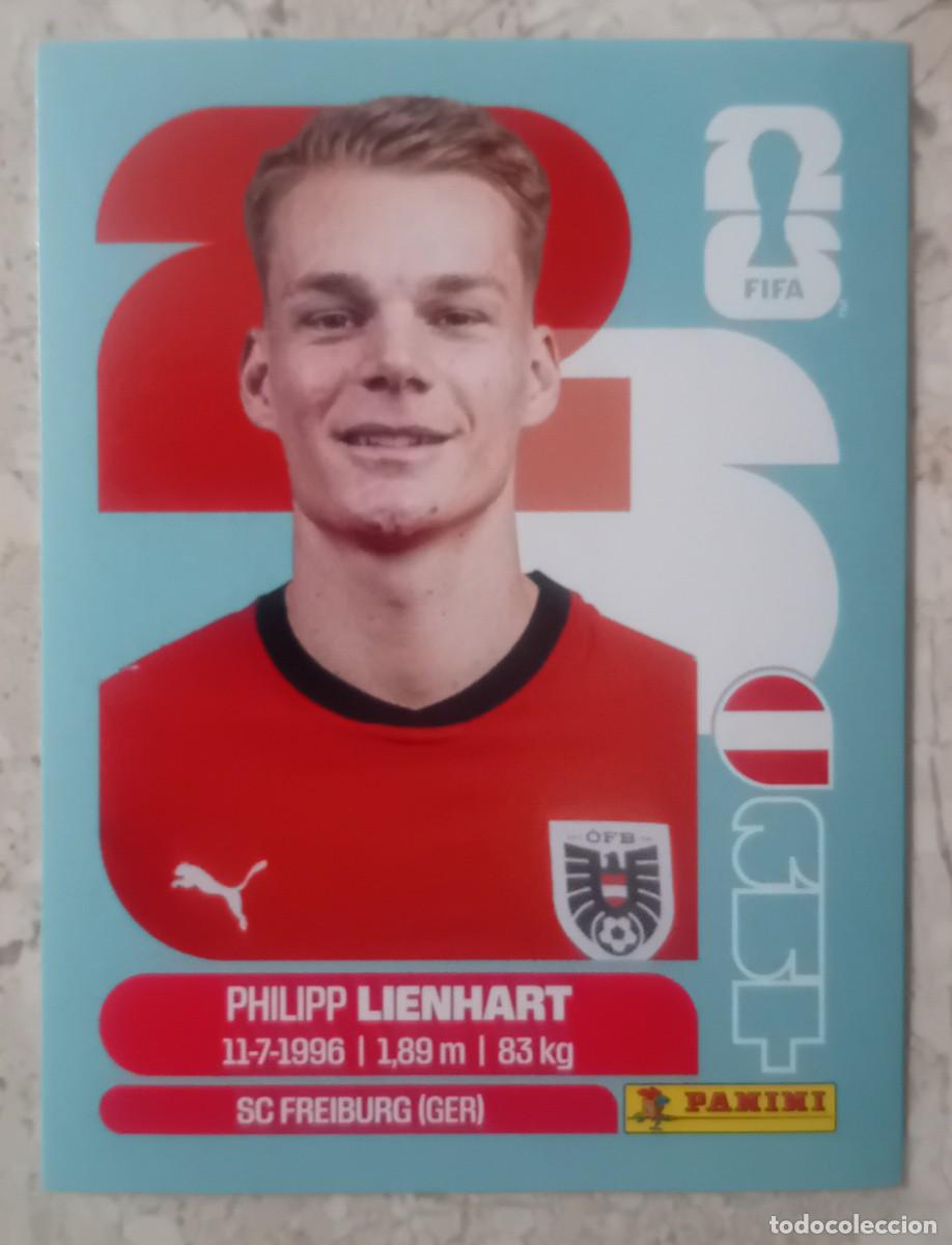 Cromos de f&uacute;tbol: Figurina Panini 2026 Cromo World Cup Usa Mundial 2026 Philipp Lienhart Austria n AUT 6