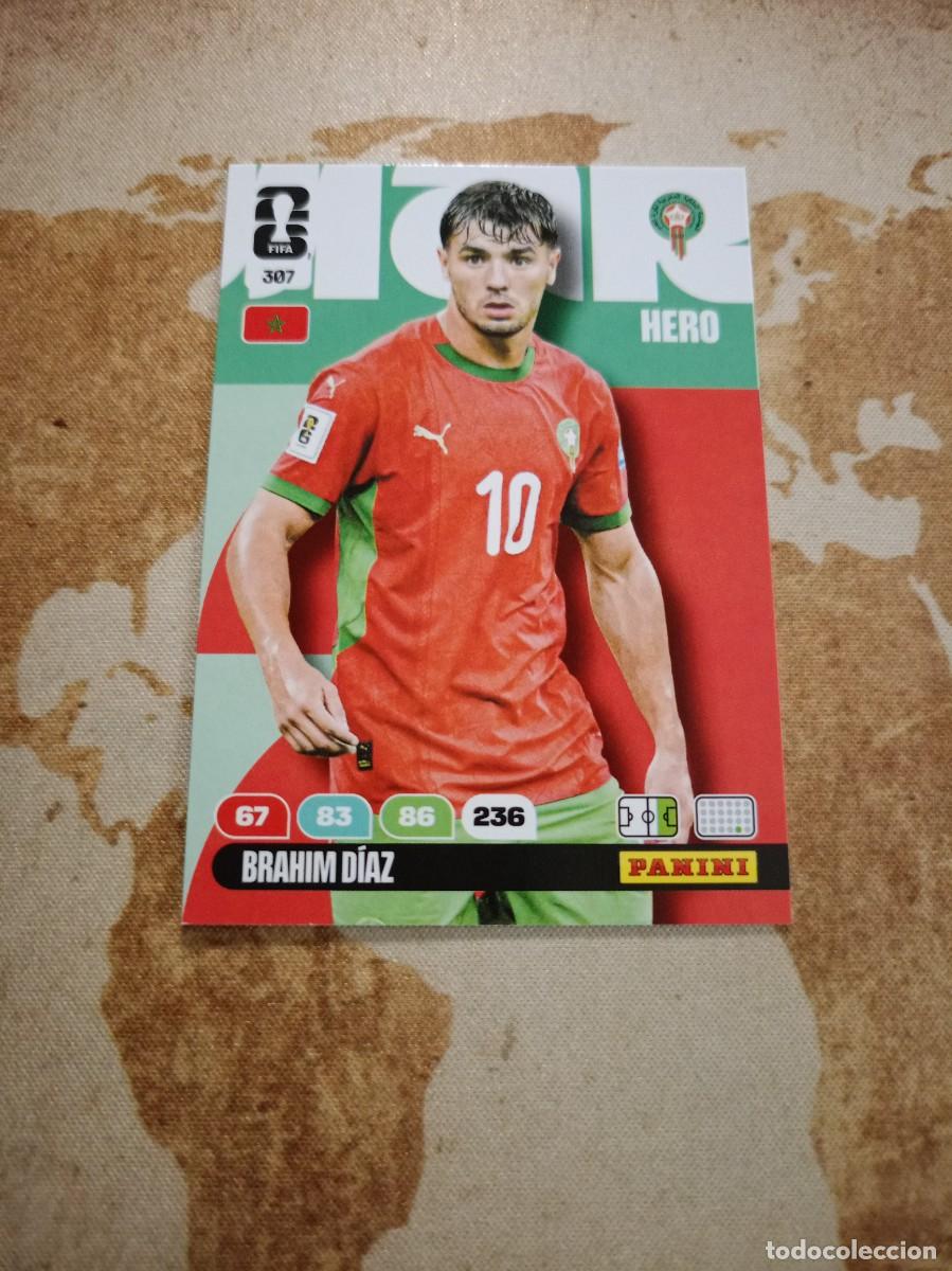 Cromos de f&uacute;tbol: Marruecos 307 BRAHIM D&Iacute;AZ Adrenalyn WORLD Cup 2026