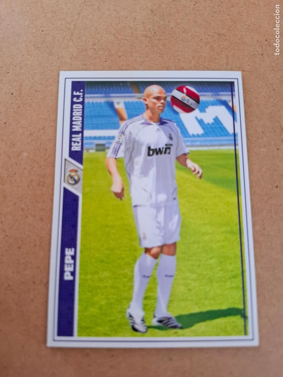 Cromos de f&uacute;tbol: MUNDICROMO 2007 2008 07 08 - 8 PEPE - REAL MADRID